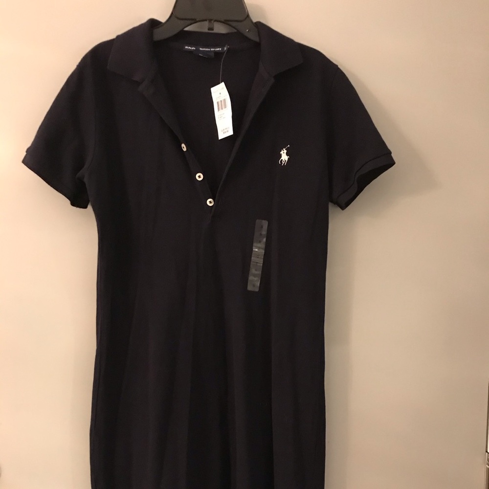 Black Polo Dress by Ralph Lauren Sport